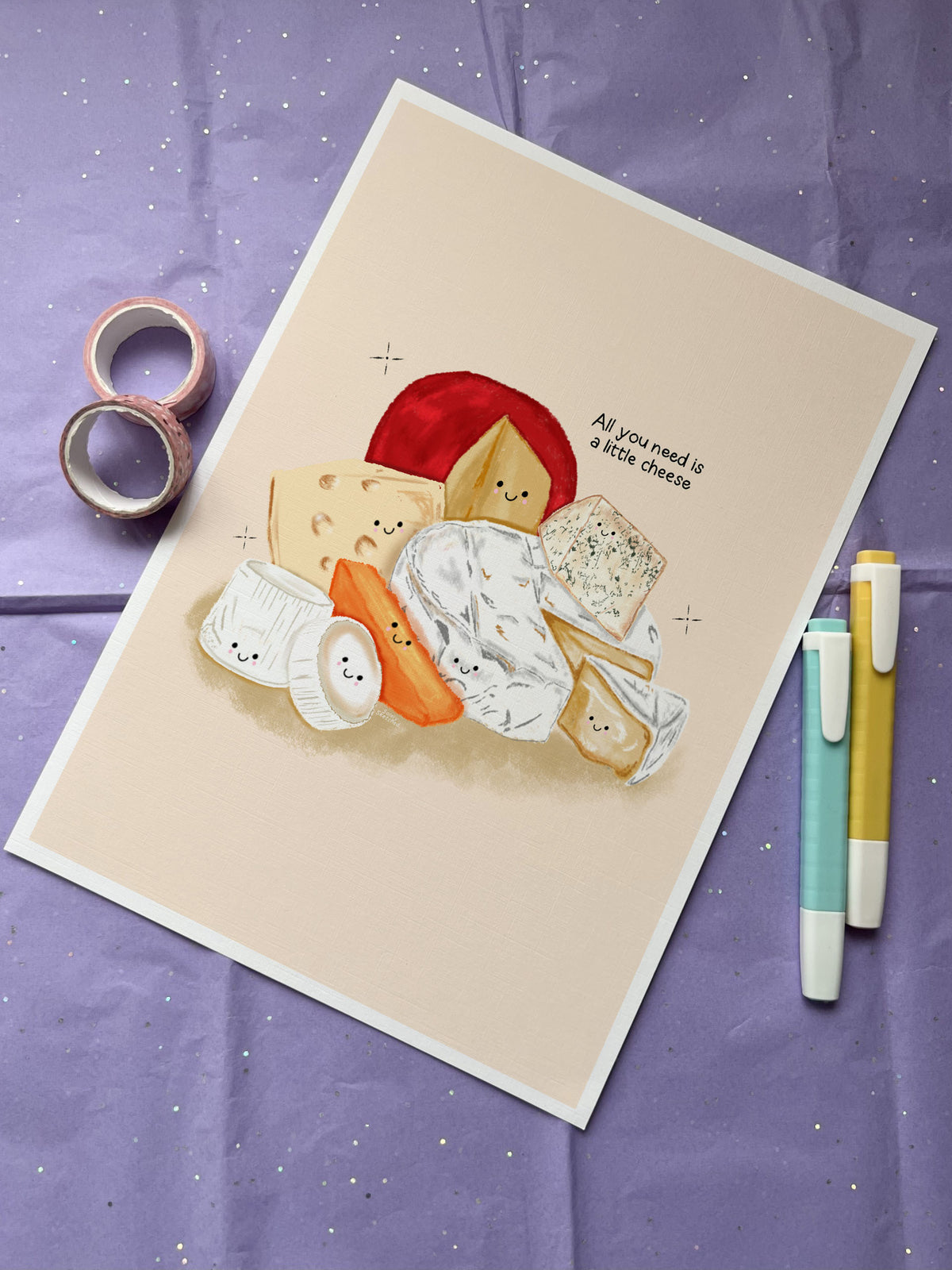 ALL YOU NEED IS LITTLE CHEESE