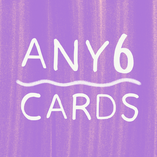 ANY SMALL 6 CARDS