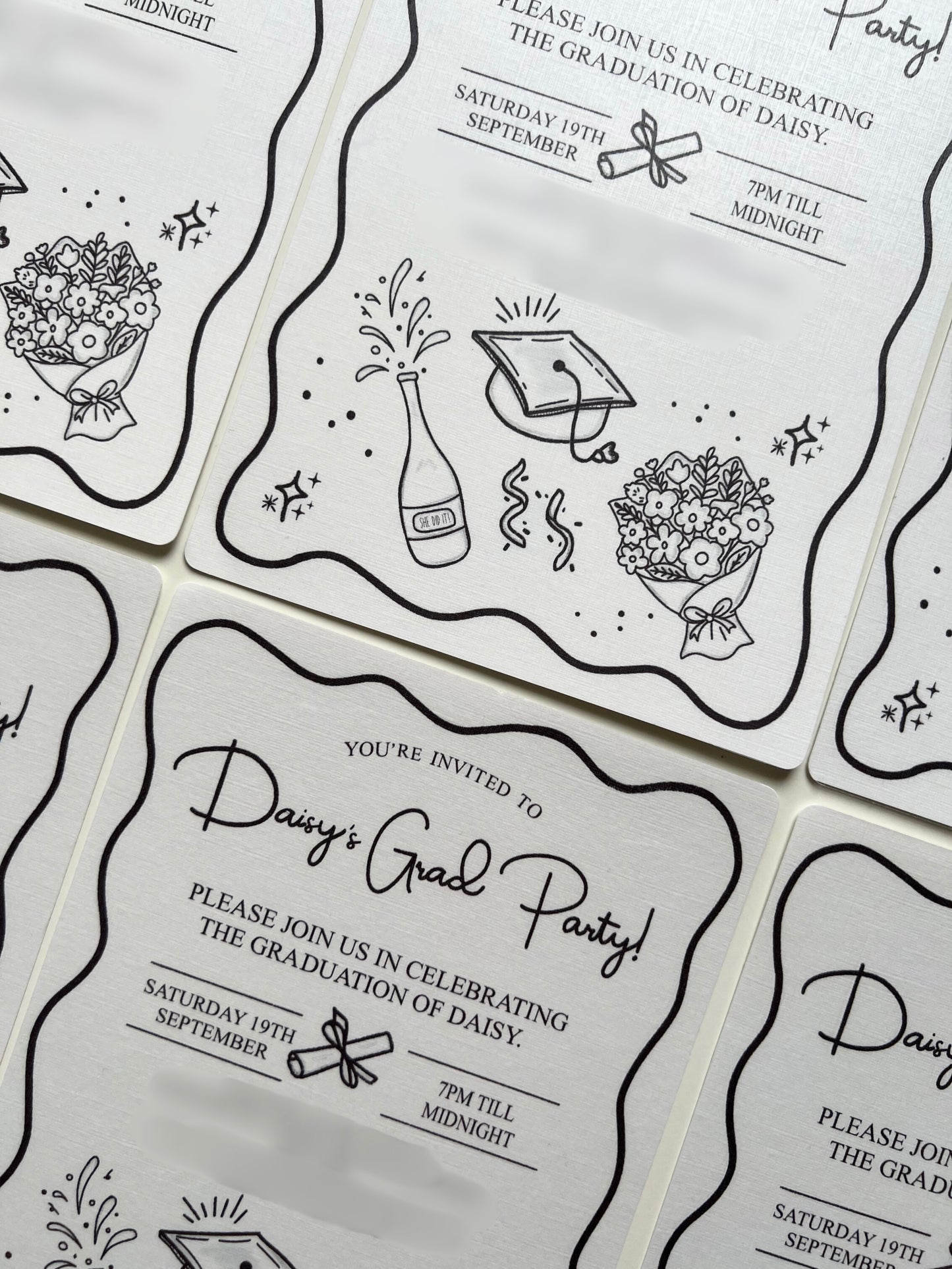 A5 Modern Invitation