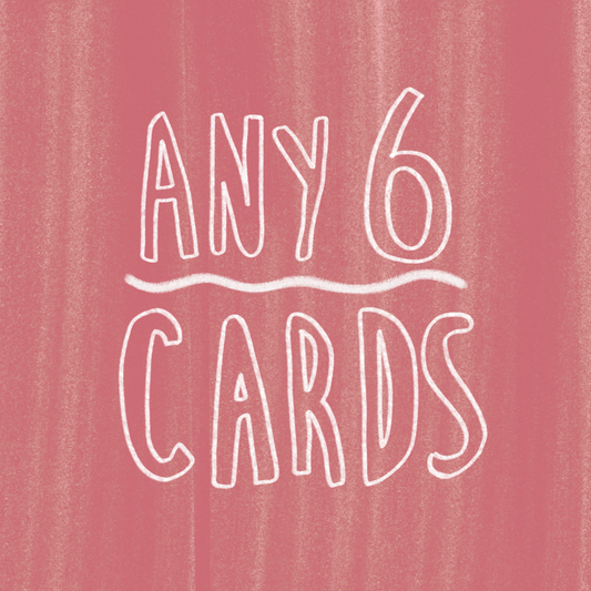 ANY SMALL 6 CARDS