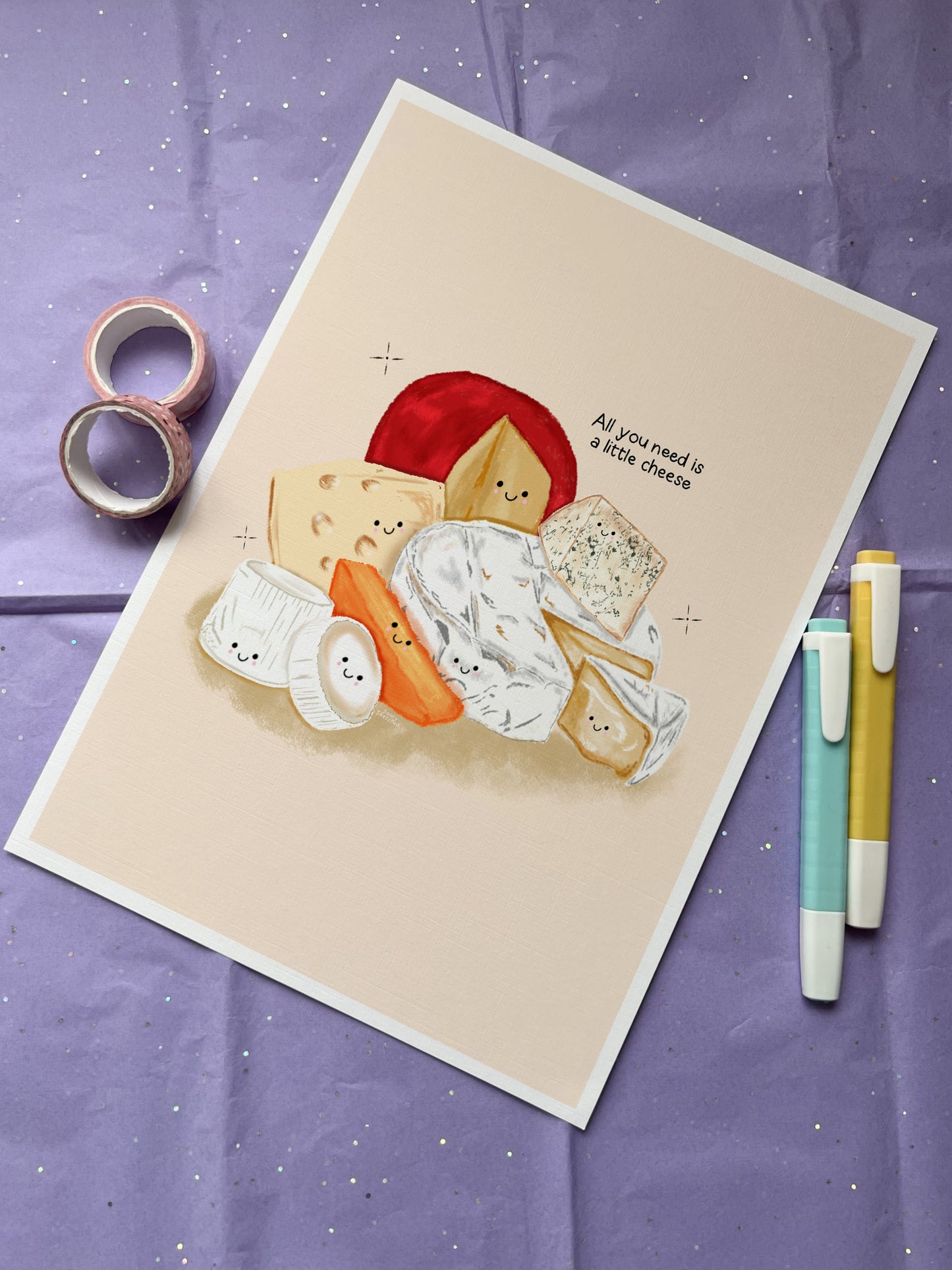 ALL YOU NEED IS LITTLE CHEESE