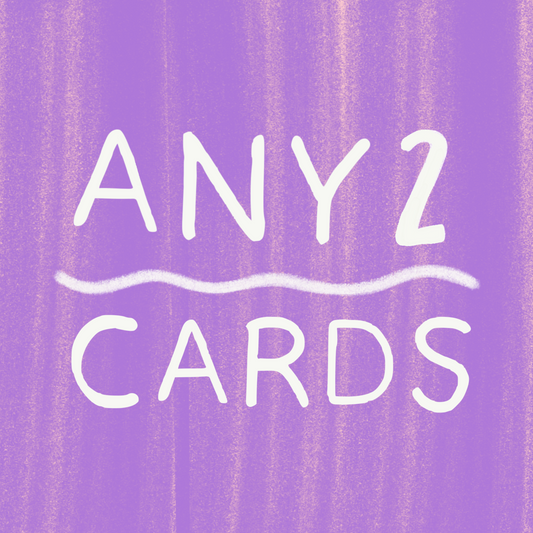 ANY 2 SMALL CARDS