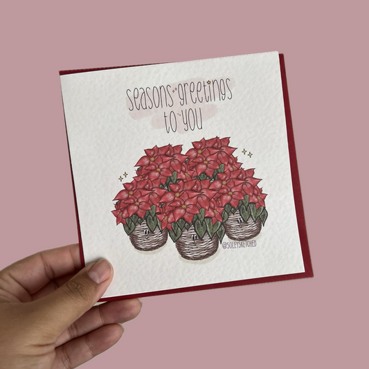 POINSETTIA GREETINGS