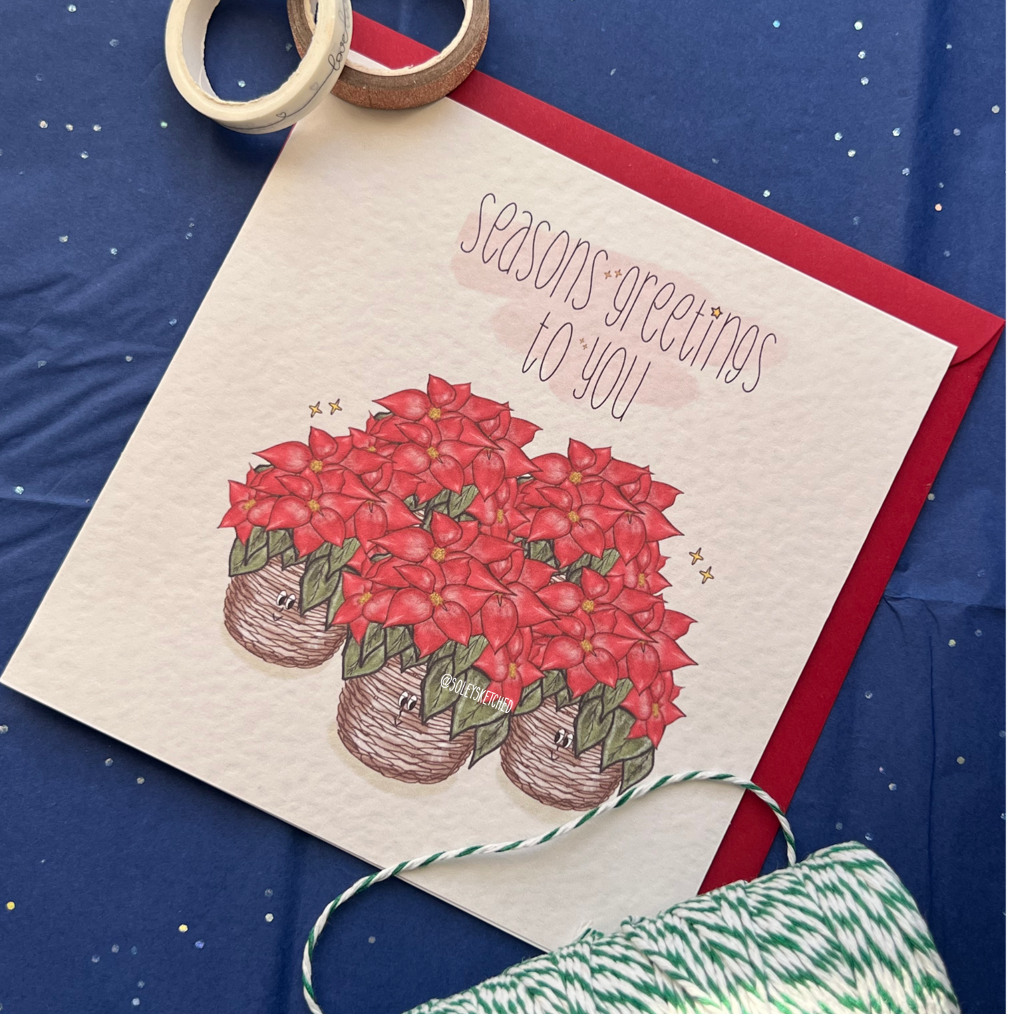 POINSETTIA GREETINGS