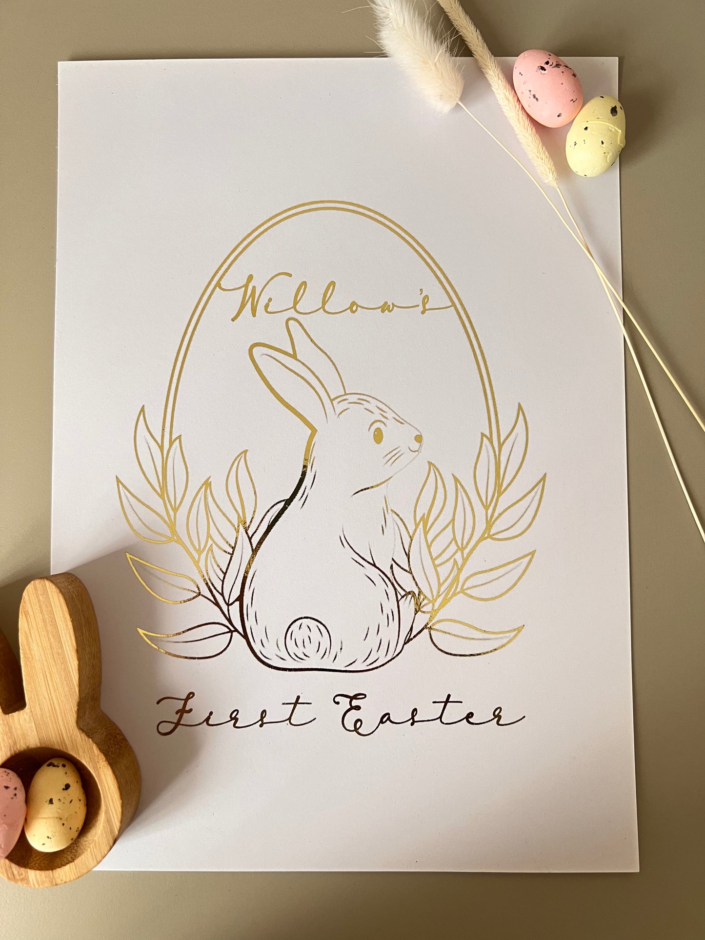 First Easter Print